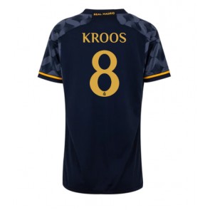 Real Madrid Toni Kroos #8 Koszulka Wyjazdowych Kobiety 2023-24 Krótki Rękaw